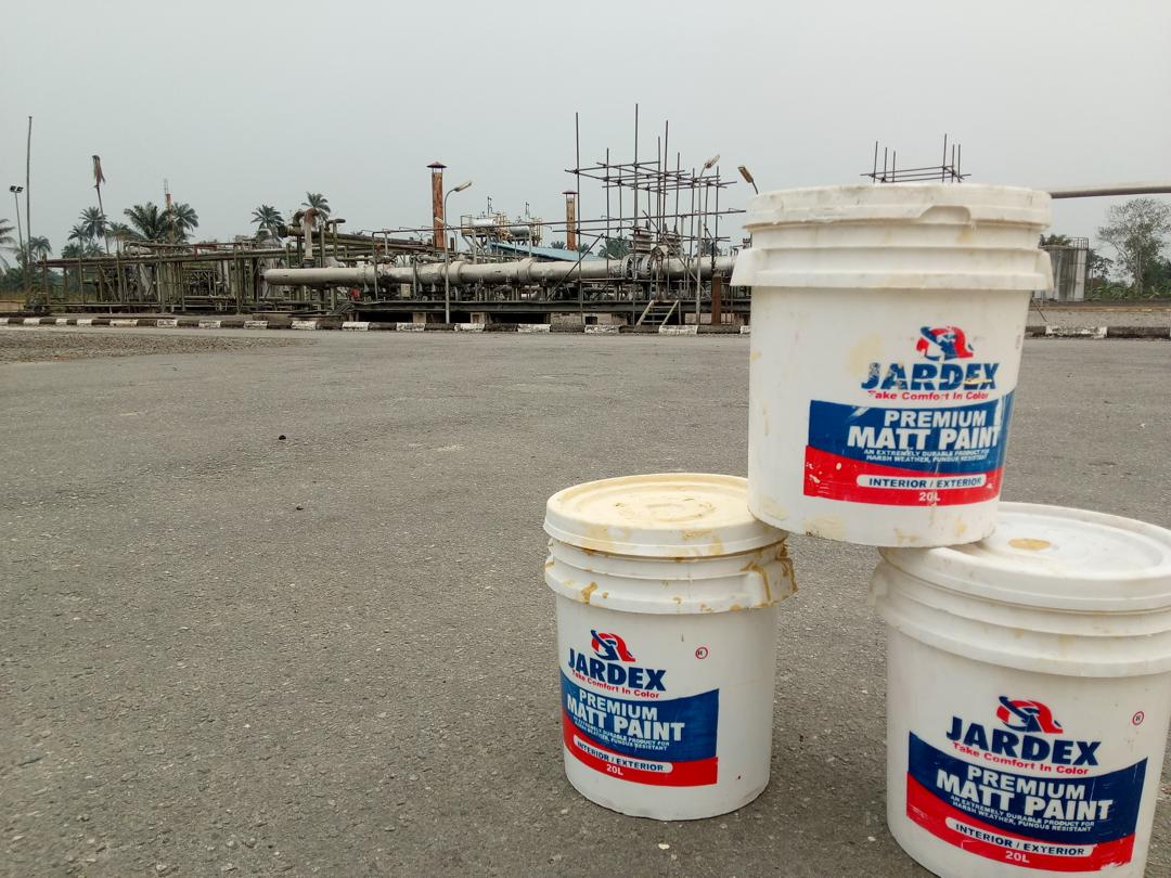 Site photography from Jardex Paint work